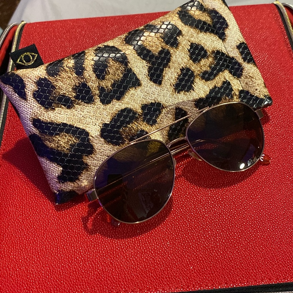 Sofia Vergara x Foster Grant Women's Carmen Sunreaders Segment Style Aviator NEW
